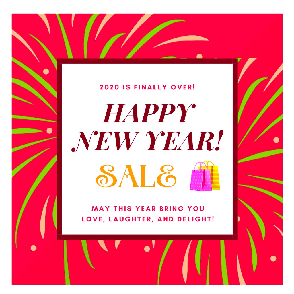 Happy New Year Sale